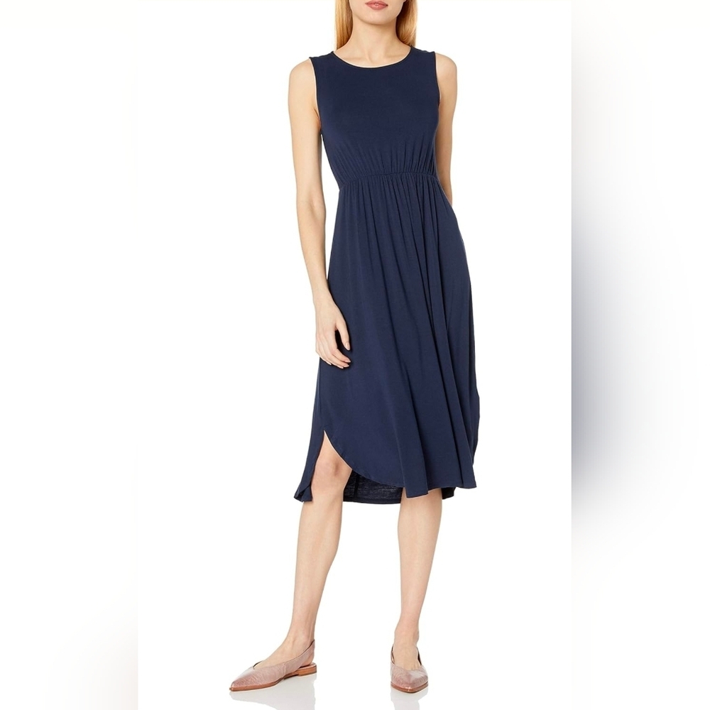 Daily Ritual | Black Jersey Tank Dress Size Large